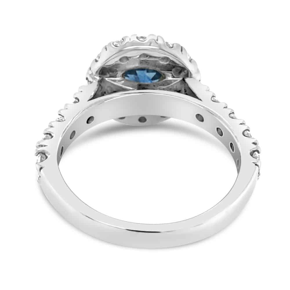 Montana Sapphire Ring Back View